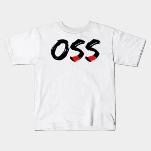 oss jiu jitsu black belts Kids T-Shirt